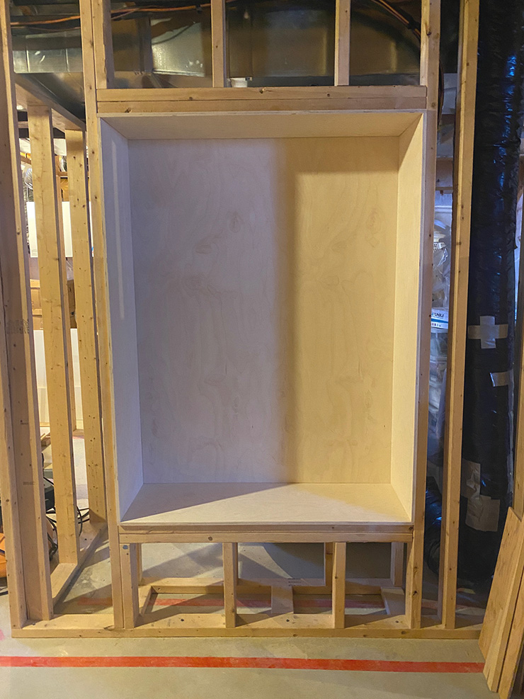 Custom Built-in Shelf DIY – Week 4 of the One Room Challenge - Willow ...